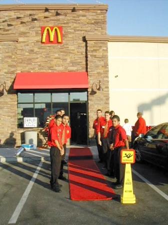 McDonald's Grand Opening Red Carpet