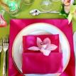 Floral Embellished Napkin